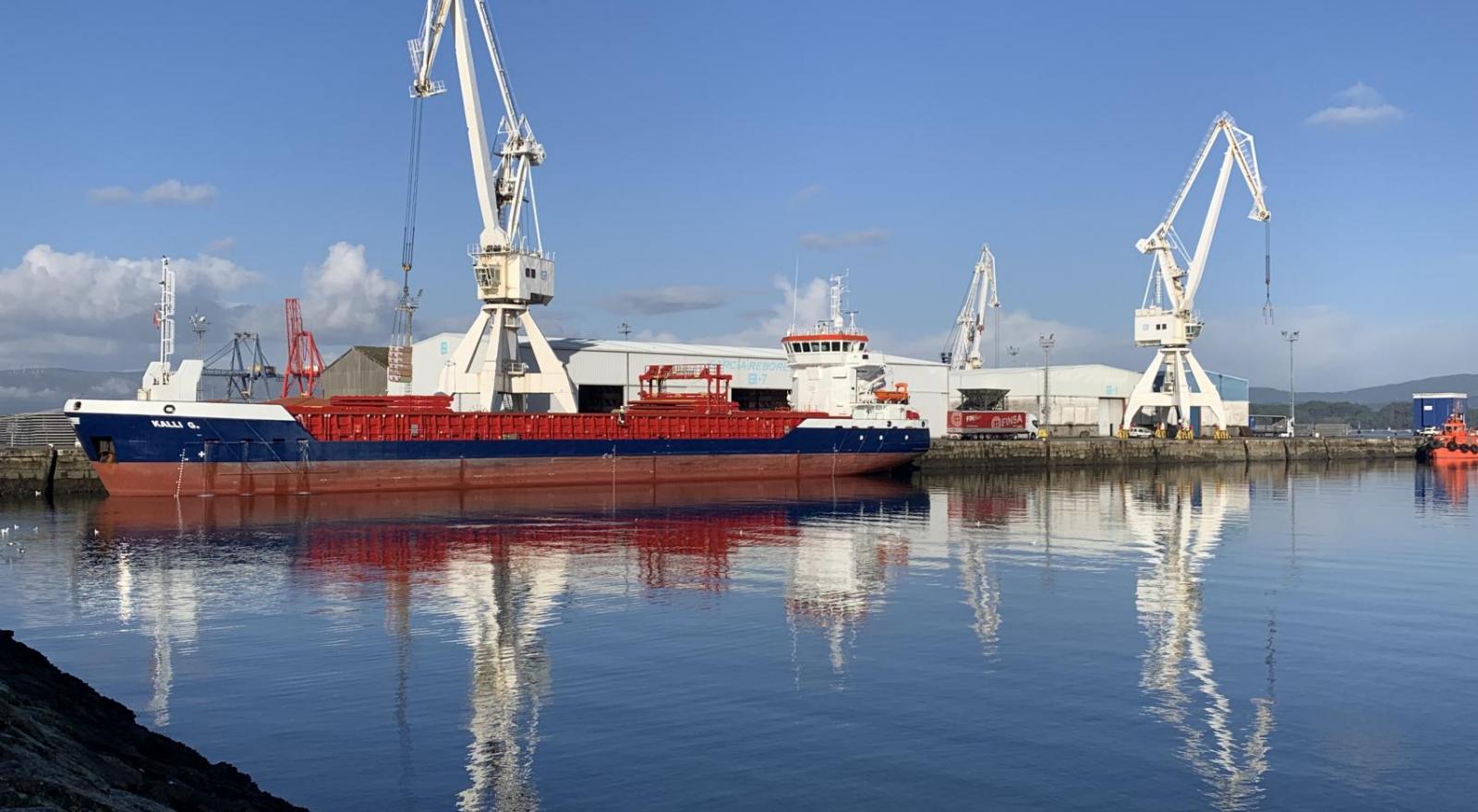 Operativas en el muelle Comercial 